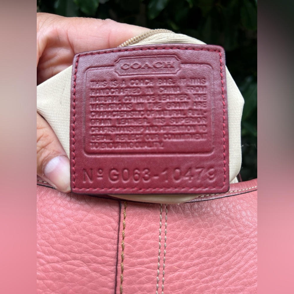 SOLD—-Coach Soho Punch Pink - Picture 9 of 13